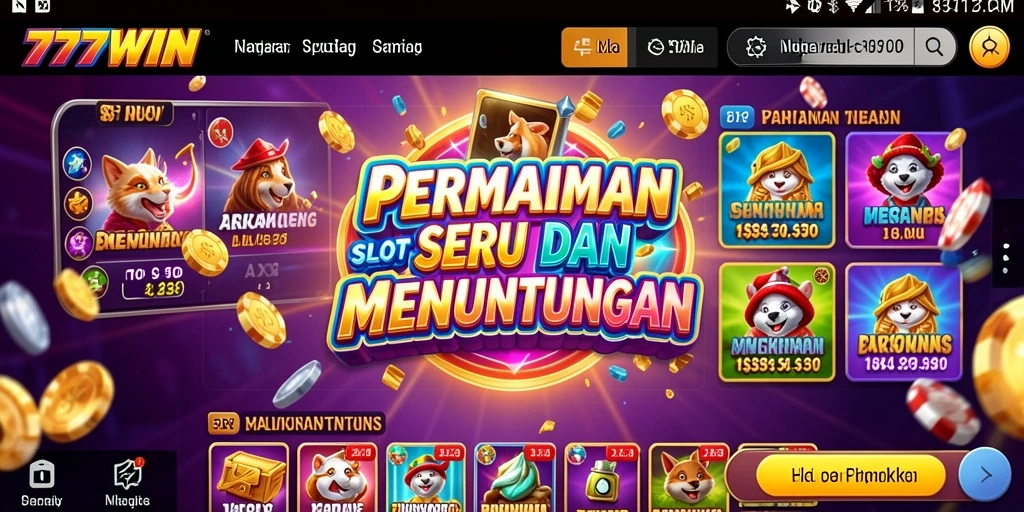 Gameplay seru 777WIN dengan efek visual menakjubkan.
