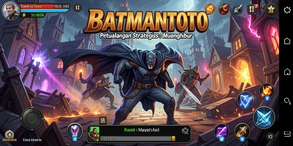 Tampilan gameplay menarik dari BATMANTOTO yang menampilkan aksi strategis.