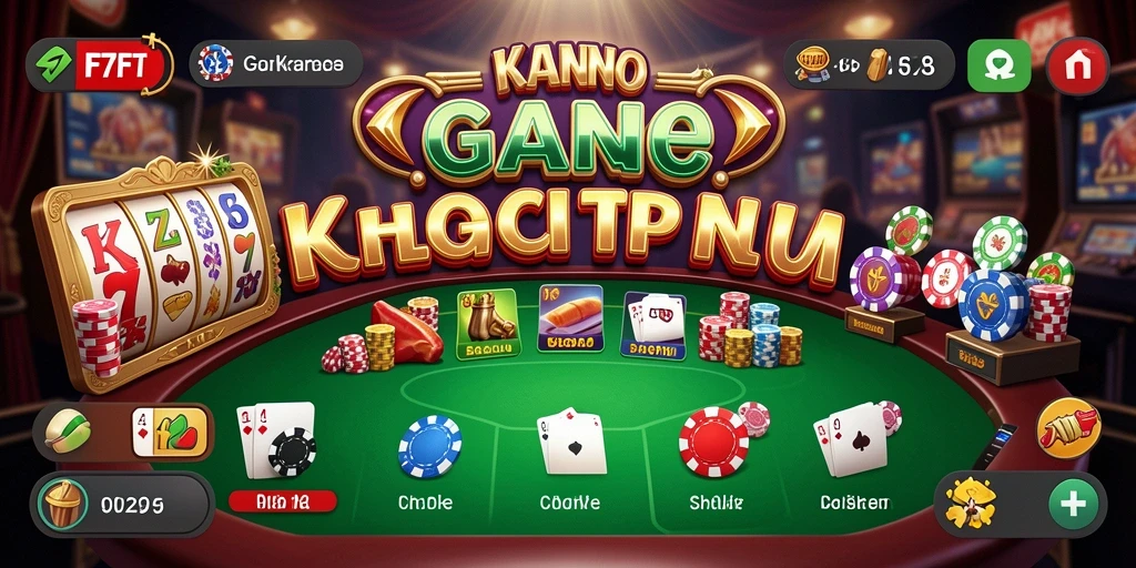Screenshot F7F7 menampilkan gameplay Kasino yang menarik.