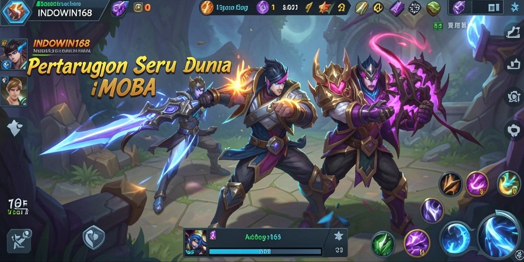 Tampilan gameplay <strong>INDOWIN168</strong> yang seru dan penuh aksi.