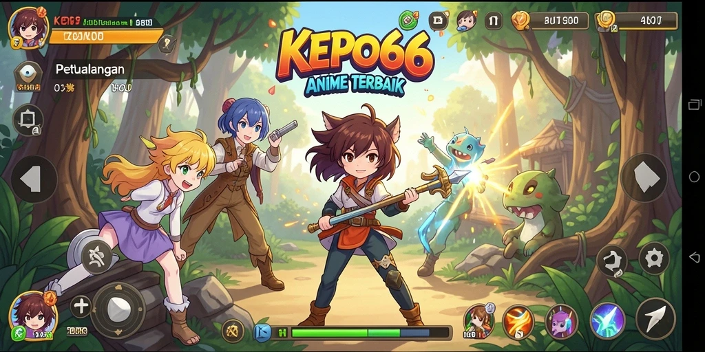 Tampilan gameplay KEPO66 yang menakjubkan dan interaktif.