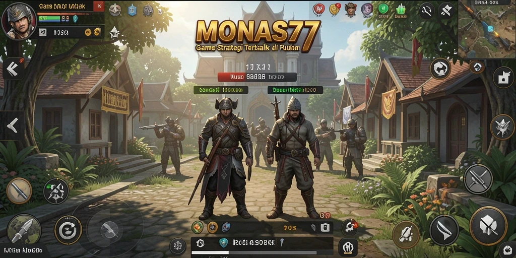 Tampilkan gameplay menarik dalam MONAS77 dengan banyak strategi.