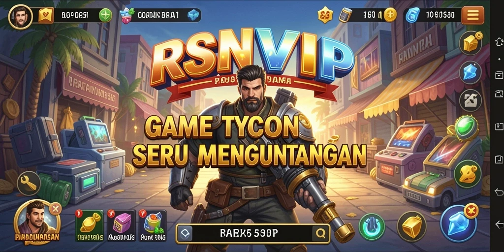 Tangkapan layar dari gameplay RSNVIP yang menarik.