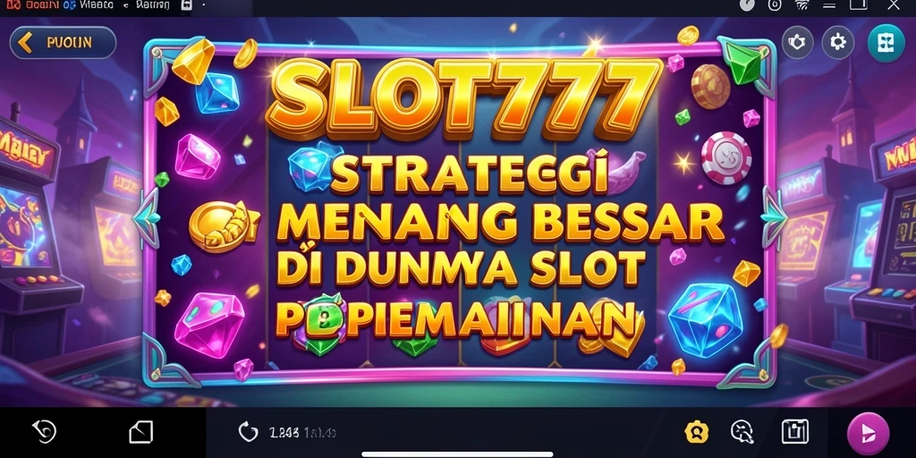 Tampilan gameplay SLOT777 yang menegangkan dan strategis.