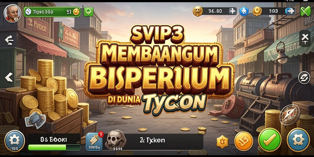 Screenshot gameplay SVIP3 menampilkan keseruan dalam mengelola bisnis.